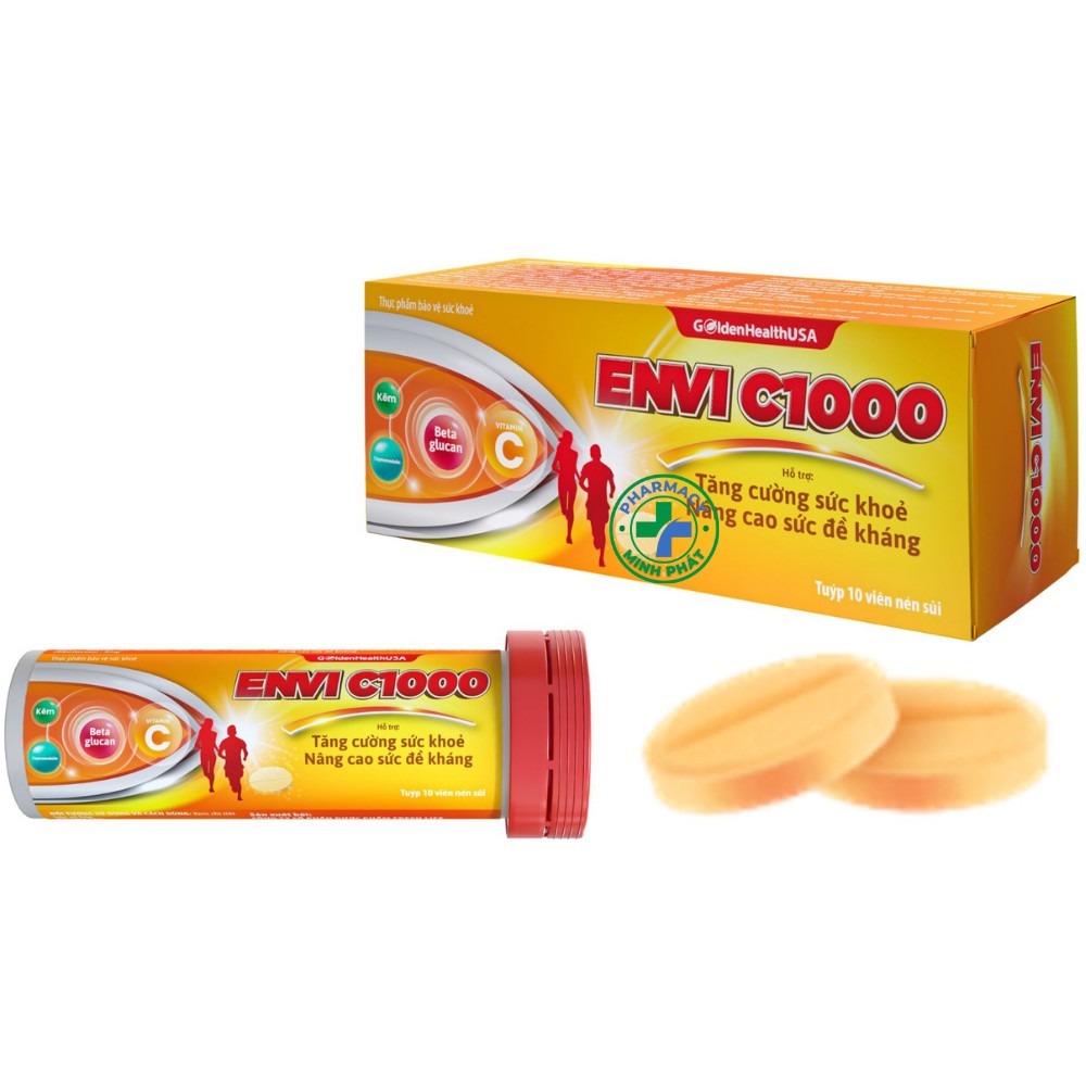 ENVI C1000 - Bổ sung Vitamin C, hỗ trợ tăng cường sức khỏe